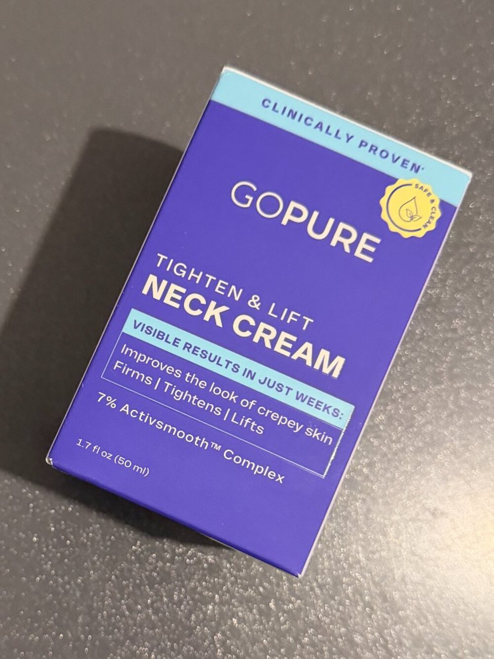 GoPure neck cream brand new NWT unopened